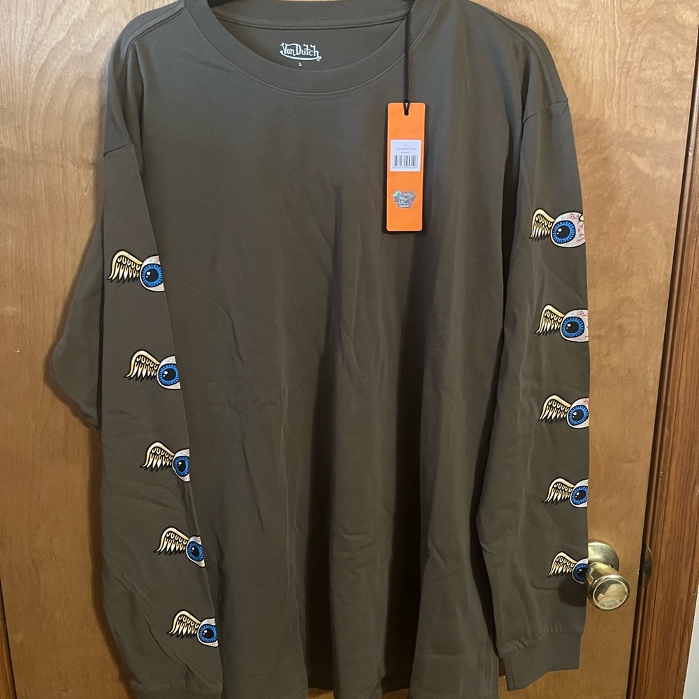 Von Dutch Long Sleeve Shirt-Unisex